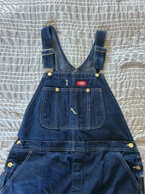 Dickies Indigo Blue Denim Bib Overalls